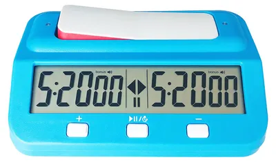 Obrázek produktu pro Digitální šachový časovač Multifunkční elektronické odpočítávací šachové hodiny pro deskové hry