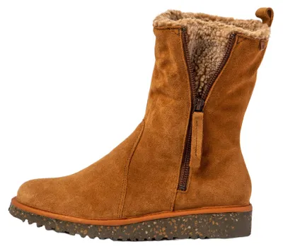 Image de El Naturalista Botte pour Femme N5633 SILK SUEDE TOFFEE / FELSEN Couleur Marron