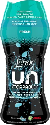 Zdjęcie produktu dla Lenor Unstoppables Fresh Perełki zapachowe do prania 195g