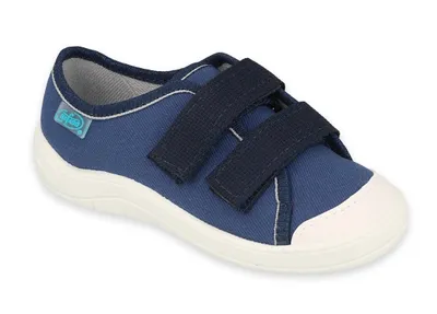Obrázek produktu pro Tenisky / plátěnky / kecky Befado 672Y076 modré na suchý zip 31