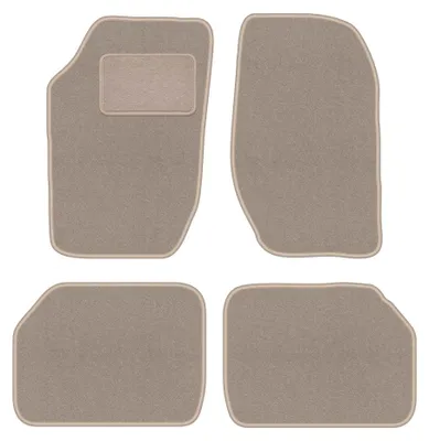 Immagine prodotto di Tappetini in moquette per Saab 900 I 1978-1993 – set 4 pezzi, beige, su misura – Wielganizator LUX