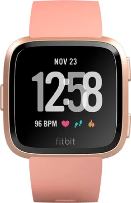 Produktbild von Fitbit Versa Smartwatch S-L Pfirsich Rose-Gold