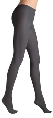 Imagen del producto de MARILYN, medias para mujer, modelo Tonic 40, de microfibra, efecto mate, 40 DEN, color gris, talla 5/XL