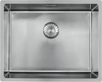 Produktbild von CARESSI Spüle CABLA 60512 ohne Hahnbank / ab 60 cm Schrankbreite / Einbauspüle / Edelstahlspüle