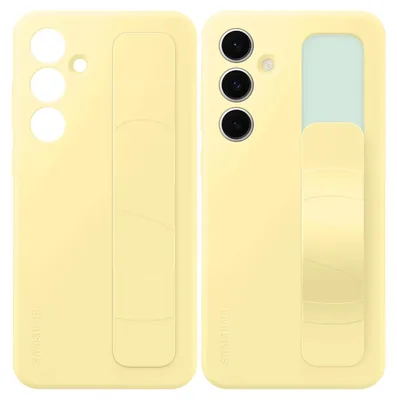 Produktbild von Samsung Standing Grip Case EF-GS721 für das Galaxy S24 FE, Cover, Samsung, Galaxy S24 FE, 17 cm (6.7"), Gelb