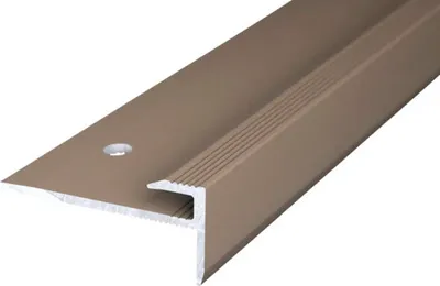 Produktbild von Prinz Treppenkantenprofil Alu edelstahl matt 29 mm x 1 m