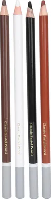 Produktbild von 4PCS Kohlestifte Zeichenset Farbe zum Skizzieren Schattieren Anfänger Künstler verwenden