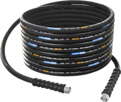 Produktbild von 25m langer 250 BAR DN8 Schlauch mit 3/8" Innengewinde für Waschmaschinen
