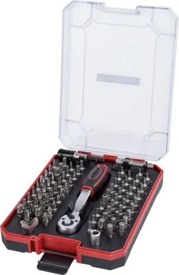 Produktbild von PARKSIDE® Ratschen-Bit-Set, 81-teilig