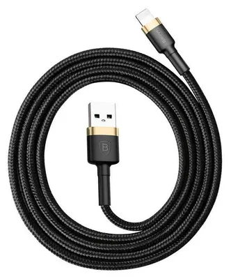 Obrázok produktu pre Baseus CALKLF-CV1 lightning kábel 2 m čierny, zlatý