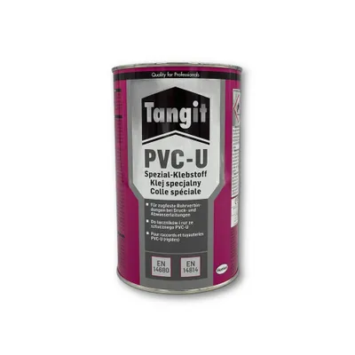 Produktbild von Tangit PVC-U Spezial Klebstoff für Rohrverbindung bei Druck- und Abwasserleitungen 1000g - 1st
