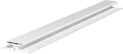 Produktbild von VILO Fassadenpaneel-Verbinder SV-18 - H-Profil für Siding und Dachuntersicht - Länge 3,05 m - Witterungsbeständig - PVC - 1 Stück - Weiß