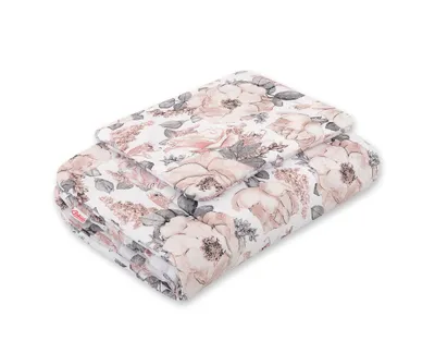 Obrázek produktu pro Sada dvoudílného povlečení 75x100cm NEWBORN - sépiové růže