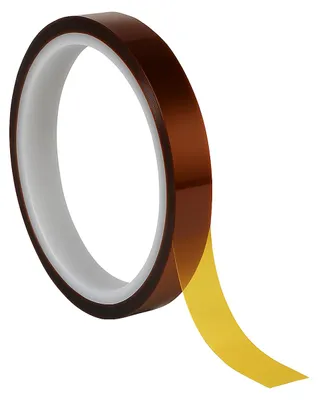 Produktbild von Hitzebeständiges Isolierband - 15 mm - 260 °C - 0,05 mm - 33 m - Braun