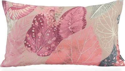 Produktbild von H.O.C.K. Bora Outdoor Kissen 50x30cm col. 01 rosa pink floral allover