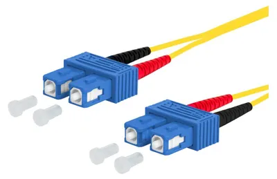 Productafbeelding van METZ CONNECT OpDAT patchkabel, SC-D/SC-D, OS2, 2 meter