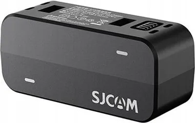 Zdjęcie produktu dla ŁADOWARKA podwójna do kamery sportowej SJ20 SJCAM Dual-slot Battery Charger