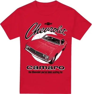 Image de Chevrolet - T-shirt "Camaro" pour homme/femme unie TV21519 (XL) (Rouge)