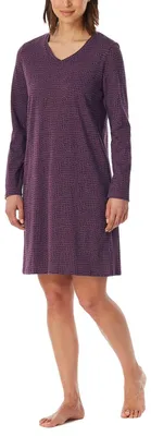 Zdjęcie produktu dla Uncover by Schiesser Koszulka nocna damska UNCOVER Nightwear – śliwka – rozmiar 40