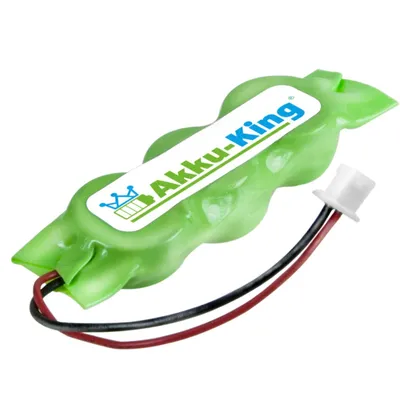Produktbild von Backup, CMOS Knopfzelle kompatibel mit Dell Inspiron 2100, 2800, 500M, 510M, 600M, 630M - ersetzt 3E158, 3R459 - Ni-MH 20mAh