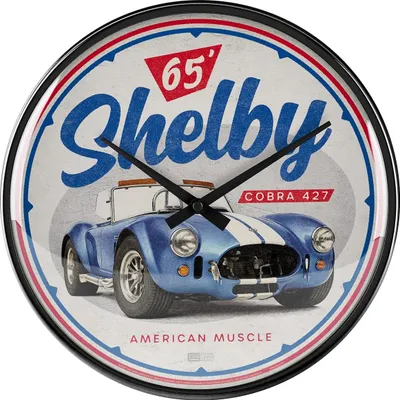 Obrázek produktu pro Nostalgic-Art - Nástěnné hodiny - Shelby - American Muscle Cobra 427