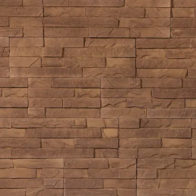 Immagine prodotto di STEGU Rivestimento Murale Finta Pietra Umbria marrone 48x15 cm Pannello Decorativo Facciata Antigelo 16 pezzi