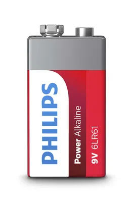Immagine prodotto di Philips Power Batteria alcalina ricaricabile 6LR61P1B/10 - Usa e getta - Alcalina - 9 V - 25 mm - 17 mm - 48 mm