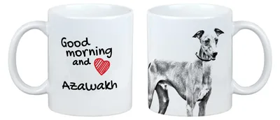 Image de Art-Dog Mug en céramique – Azawakh