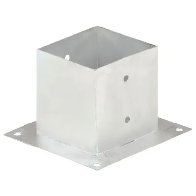 Zdjęcie produktu dla vidaXL Kotwa do słupków 4 szt. Ocynkowany metal 141 mm