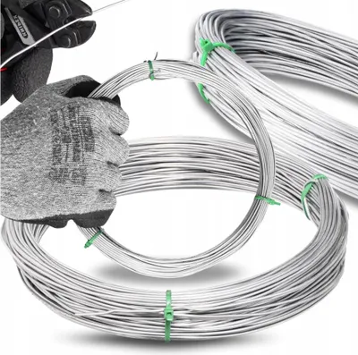 Produktbild von Draht Verzinkt Bindedraht - Silber - 1,5 Mm - 100 M - Elastisch