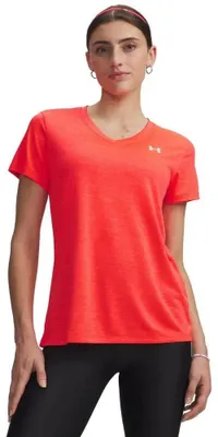 Produktbild von Under Armour TECH SSV- TWIST - VENOM RED, Größe:S