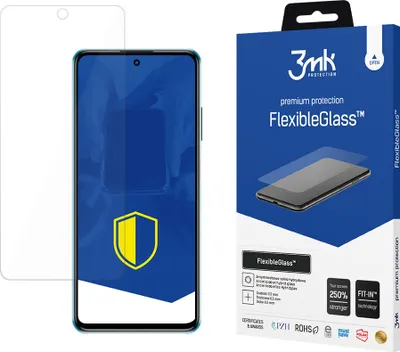 Produktbild von 3mk Display Hybridglas FlexibleGlass für ZTE Blade V30 0,3mm 7H