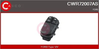 Produktbild von CASCO CWR72007AS Fensterheberschalter für FORD FOCUS (DAW, DBW) Fensterheber Schalter