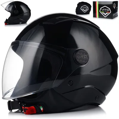 Produktbild von Jethelm Motorradhelm | VITO UNO | Helm Motorrad Rollerhelm Jet 2XL 61cm