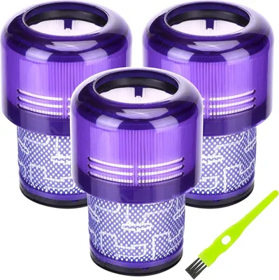 Produktbild von V11 Filter für Dyson 3 Stück Ersatz Filter für Dyson V11 Waschbar Filter für Dyson V11 SV14 Animal Drehmomentantrieb Komplett Staubsauger Ersetzen Sie # DY-970013-02