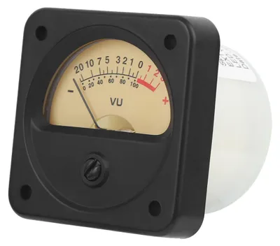 Produktbild von Hochpräzises VU-Meter TR-45 Verstärker-DB-Meter mit Hintergrundbeleuchtung Schallpegelmesser