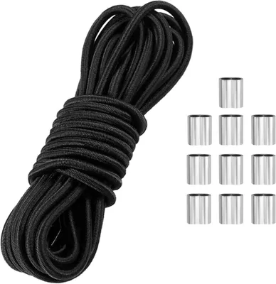Produktbild von Gummiseil 6 mm x 10 m Rundexpanderseil für Zeltstangen