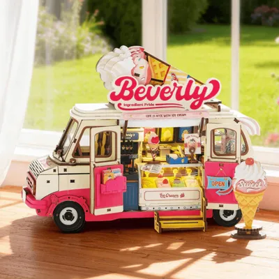 Produktbild von Beverly's Ice Cream Truck 3D Puzzle