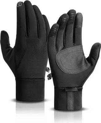 Produktbild von Winterhandschuhe, Touchscreen, wasserabweisend, winddicht, rutschfest, zum Wandern, Fahren, Laufen, Radfahren