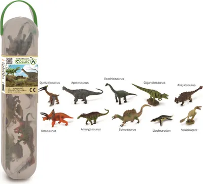 Zdjęcie produktu dla Pudełko z zestawem 10 minifigurek dinozaurów 2