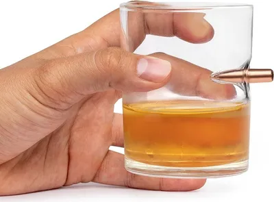 Obrázek produktu pro Neprůstřelný pohár s kulkou