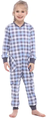Image de Merry Style Pyjama fille Pyjama MS10-186 (Graphite à carreaux, 134-140)