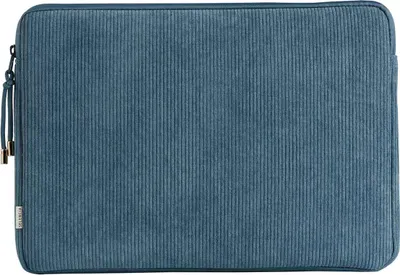 Productafbeelding van Selencia Corduroy Laptophoes 13-14 inch - Laptopsleeve - Slate Blue