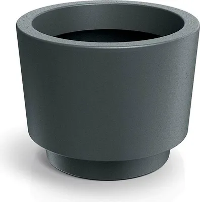 Image de Pot de fleurs SPLITO ROUND 40 cm - Couleur : Graphite