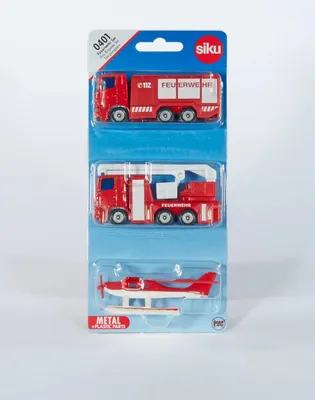 Obrázok produktu pre SIKU Blister set - hasičský set, 3 ks