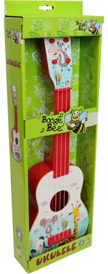 Produktbild von Ukulele Spielzeuginstrument 14x4x40cm für Kinder
