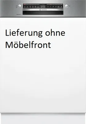 Produktbild von Bosch SMI4ETS08E Serie 4, Smarter Geschirrspüler Teilintegriert 60 cm, Besteckkorb