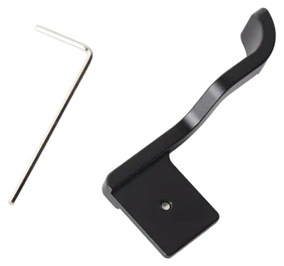 Image de Poignée en alliage d'aluminium avec griffe pour flash, support pour les doigts et le pouce, compatible avec les modèles A9 et A7M3