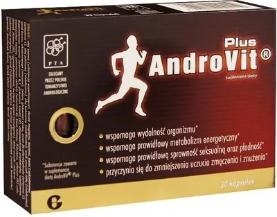 Produktbild von AndroVit Plus VITAMINE UND MINERALIEN 30 Kapseln
