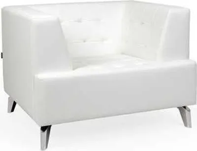 Immagine prodotto di Poltrona bianca TV poltrona lounge poltrona singola salotto club reclinabile